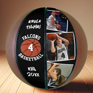 Custom Player Foto's Team Naam en nummer Senior Basketbal