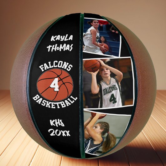 Custom Player Foto's Team Naam en nummer Senior Basketbal