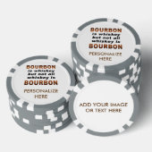 CUSTOM POKER CHIPS - Niet alle whisky is BOURBON! (Opstapeling)