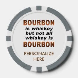 CUSTOM POKER CHIPS - Niet alle whisky is BOURBON!