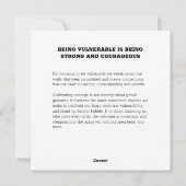 Custom Polaroid Style Photo Card for Boyfriend Feestdagenkaart (Achterkant)