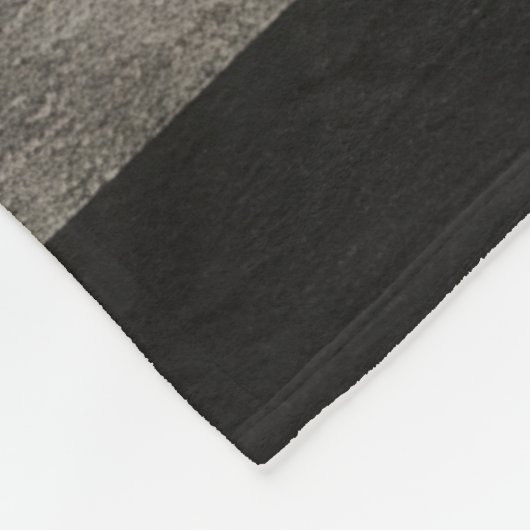 Custom Police Thin Blue Line Blanket Fleece Deken (Hoek)