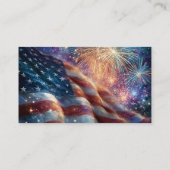 Custom Political Campaign Template Visitekaartje (Achterkant)