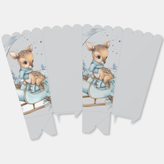 Custom Popcorn Boxes – Birthday Party Favors Bedankdoosjes (Ongevouwen)