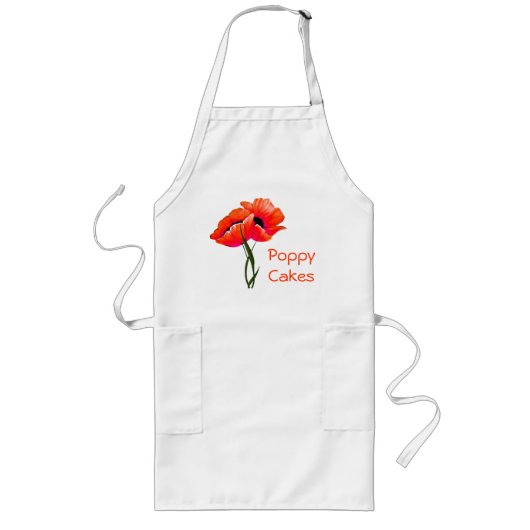 Custom Poppy Chef Schort (Voorkant)