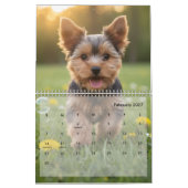 Custom Poppy Dog 2026 Calendar Kalender (Feb 2027)