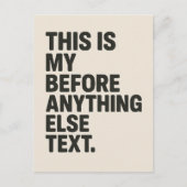 custom popsocket for phone grips of any size  briefkaart (Voorkant)