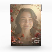 Custom Portrait for Her – Personalized Photo Gift Fotoblokken (Voorkant)