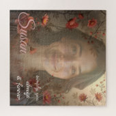 Custom Portrait for Her – Personalized Photo Gift Legpuzzel (Horizontaal)