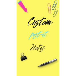 Custom post zijn, grappige post het notities, kant post-it® notes