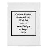 Custom Poster – Personalized Wall Art (Voorkant)