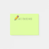 Custom Potcil Graphic Post-it® notes (Voorkant)