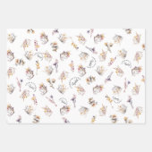 Custom Prairie Dog Wildflower Wrapping Paper (Voorkant 3)