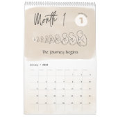 Custom Pregnancy Calendar, 9 Months Maternity Kalender (Jan 2026)