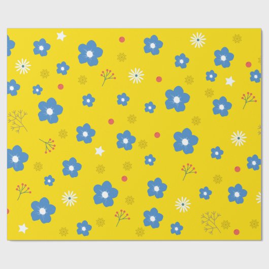 "Custom Premium Wrapping Paper" Cadeaupapier (Vlak)