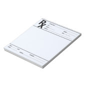 Custom Prescription Pad for Doctor Pharmacist Rx  Notitieblok (Linkerzijde)