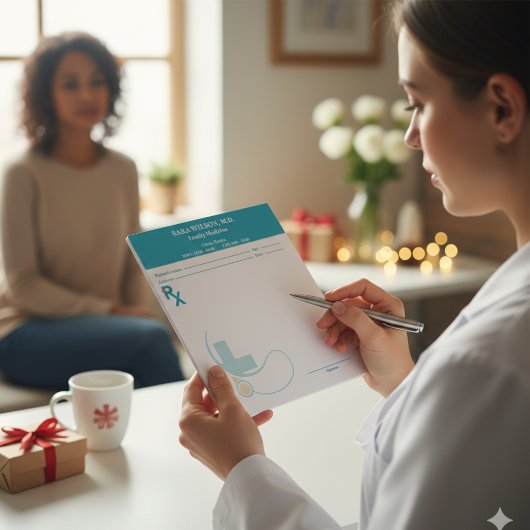 Custom Prescription Pad Template | Editable RX Not Notitieblok