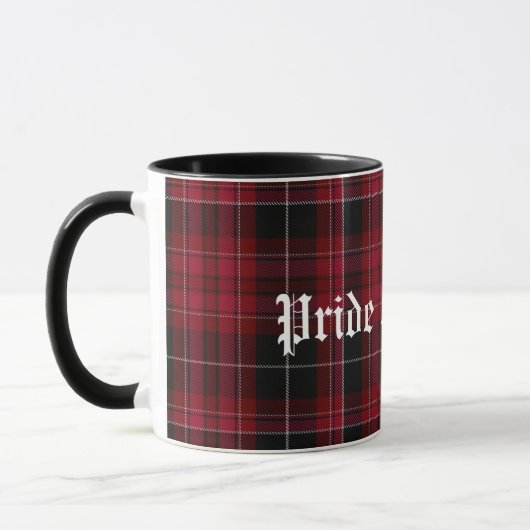 Custom Pride of Wales Tartan Pset Mok (Links)