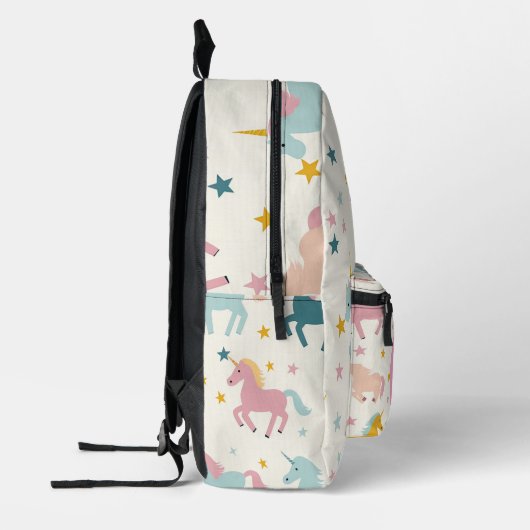 Custom Princess Unicorn Bedrukte Rugzak (Links)