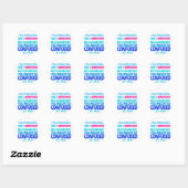 Custom Principal Grappig Geen SUPERHELD Ronde Sticker (Vel)