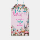 Custom Prinses Fairy Meisje Verjaardag Fairycore Cadeaulabel (Voorkant)