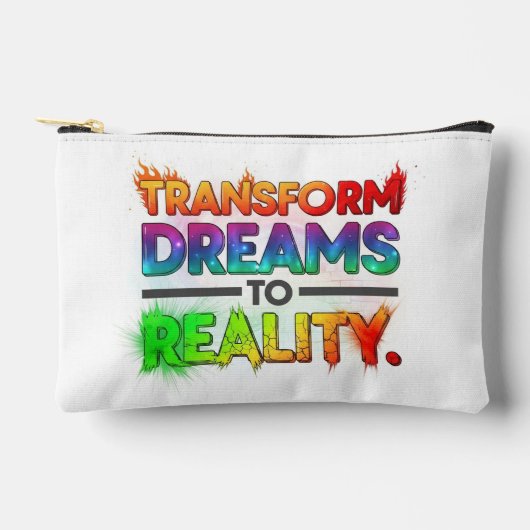 Custom Print Cut Sew Small Accessory Pouch Etui (Voorkant)