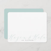 CUSTOM PRINT ORDER etsy ontwerp voor Hala Bedankkaart (Voorkant / Achterkant)