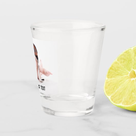 Custom Print Personalized Photo Shot Glas (Rechts)