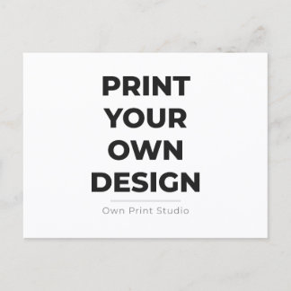Custom Print Your Own | Printing My Own To Order Briefkaart