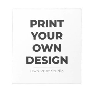 Custom Print Your Own | Printing My Own To Order Notitieblok