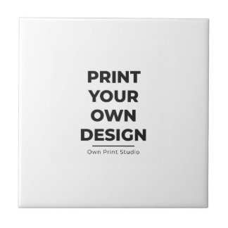 Custom Print Your Own | Printing My Own To Order Tegeltje