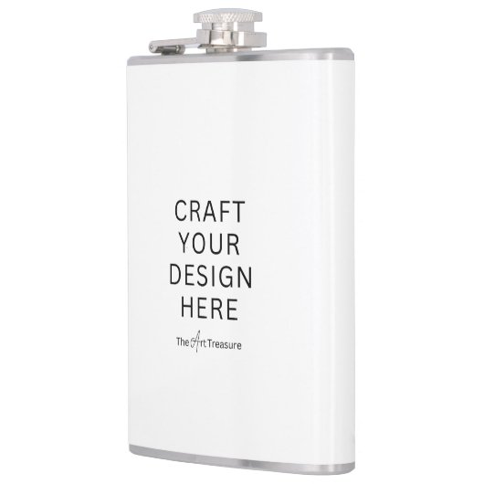 Custom Printed 8 oz Flask  –Upload Your Own Design Heupfles (Links)