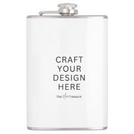 Custom Printed 8 oz Flask  –Upload Your Own Design Heupfles