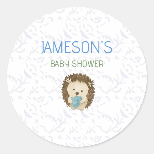 Custom Printed Stickers Personalized Party | Elega (Voorkant)