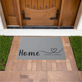 Custom Printed Welcome Mat with Name or Design