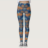 Custom Printed Yoga Pants Trendy Design voor Yoga Leggings (Voorkant)