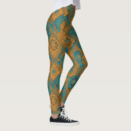 Custom Printed Yoga Pants Trendy Design voor Yoga Leggings