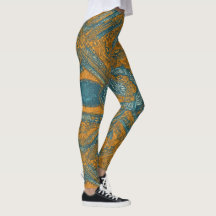 Custom Printed Yoga Pants Trendy Design voor Yoga