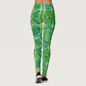 Custom Printed Yoga Pants Trendy Design voor Yoga Leggings (Achterkant)