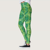 Custom Printed Yoga Pants Trendy Design voor Yoga Leggings (Links)