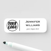 Custom Professional Business Logo Naamplaatje (In situ)