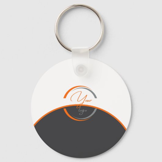 custom professional business logo only sleutelhanger (Voorkant)