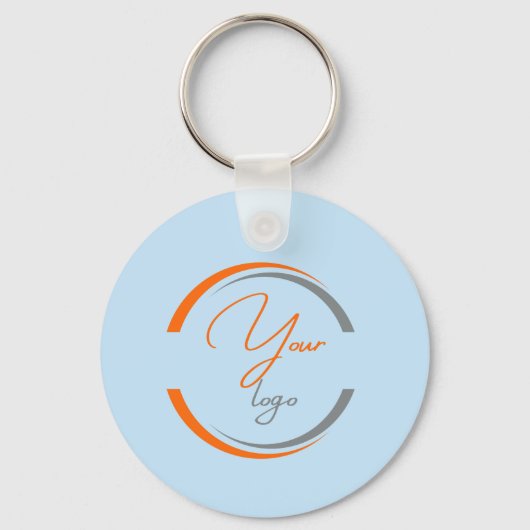 custom professional business logo only sleutelhanger (Voorkant)
