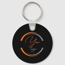 custom professional business logo only sleutelhanger