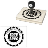 Custom Professional Business Logo Rubberstempel (Gestempeld)