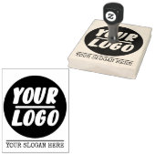 Custom Professional Business Logo Rubberstempel (Gestempeld)