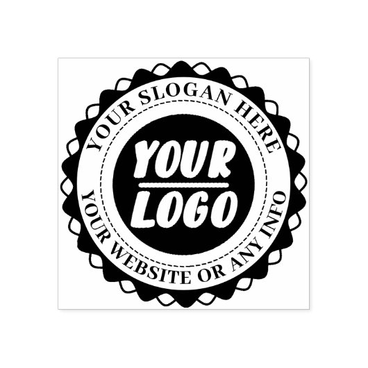 Custom Professional Business Logo Rubberstempel (Afrduk)