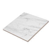 Custom Professional Classic White Marble Sjabloon Tegeltje (Zijkant)