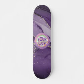 Custom Professional Elegant Business Logo Kantoor Persoonlijk Skateboard (Voorkant)