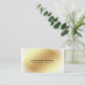 Custom Professional Modern Elegant Template Luxury Visitekaartje (Staand voorkant)